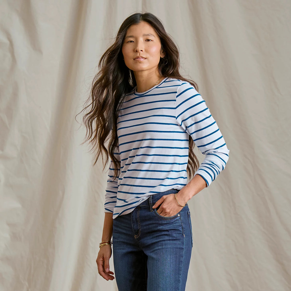 Orvis Sale | Perfect Relaxed Long-Sleeve Crew