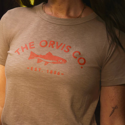 Orvis Quality | Bromley Slub Graphic Crewneck Tee