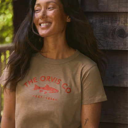 Orvis Quality | Bromley Slub Graphic Crewneck Tee