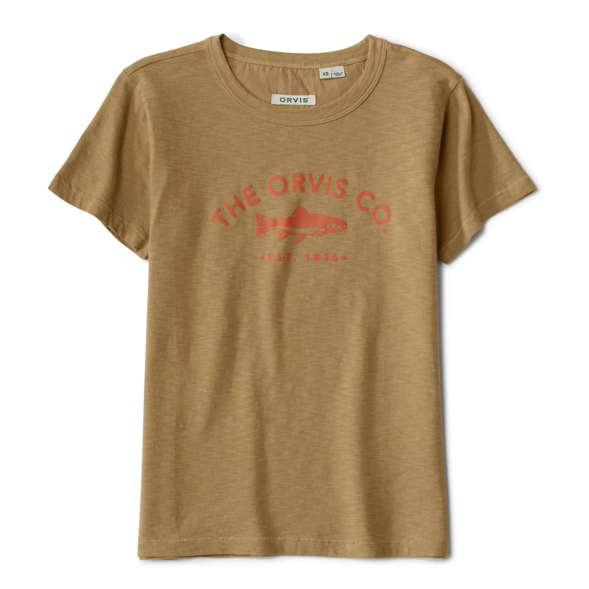 Orvis Quality | Bromley Slub Graphic Crewneck Tee