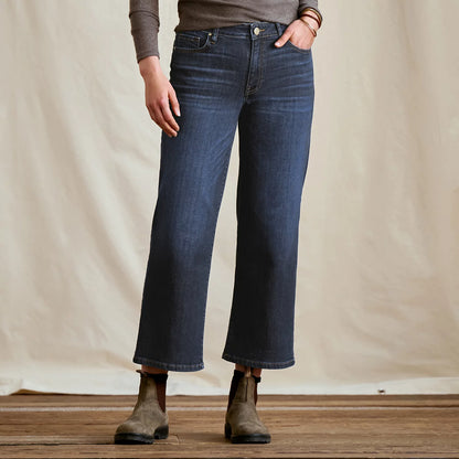 Orvis Top Pick | Kut from the Kloth® Charlotte Denim Wide-Leg Cropped Jeans