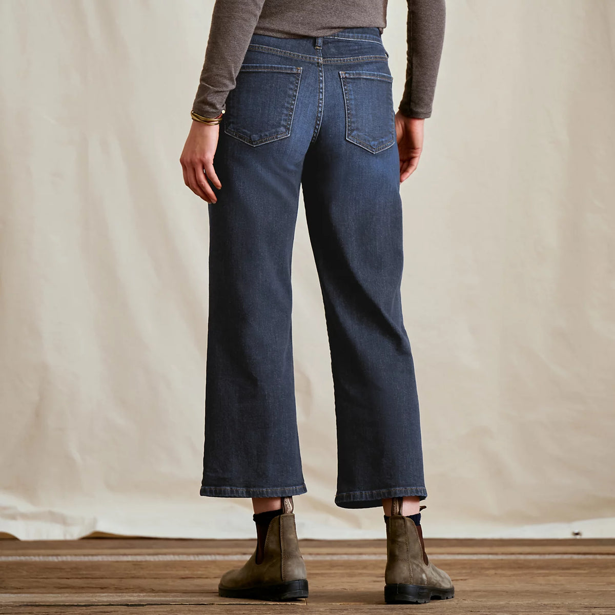 Orvis Top Pick | Kut from the Kloth® Charlotte Denim Wide-Leg Cropped Jeans