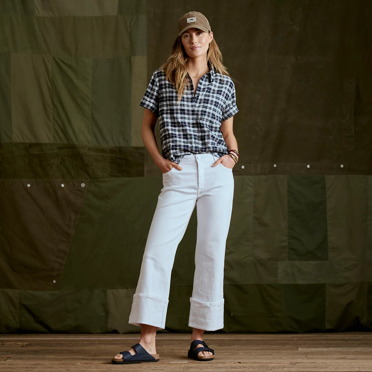 Orvis Special Offer | Kut from the Kloth® Charlotte High-Rise Wide-Leg Cuffed Jeans