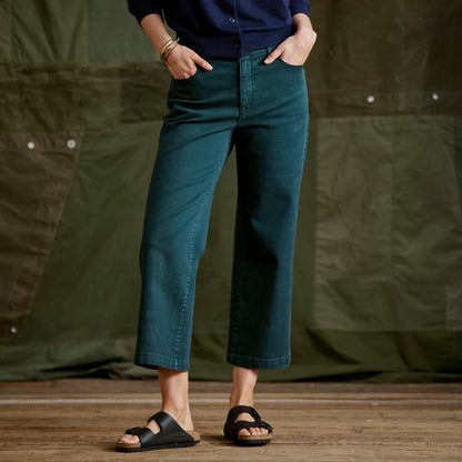 Orvis Recommended | Kut from the Kloth® Charlotte Twill High-Rise Wide-Leg Jeans