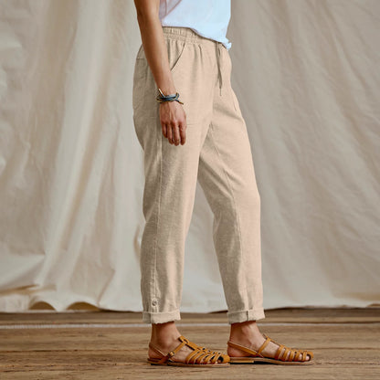 Orvis Latest | Explorer Performance Linen Ankle Pants