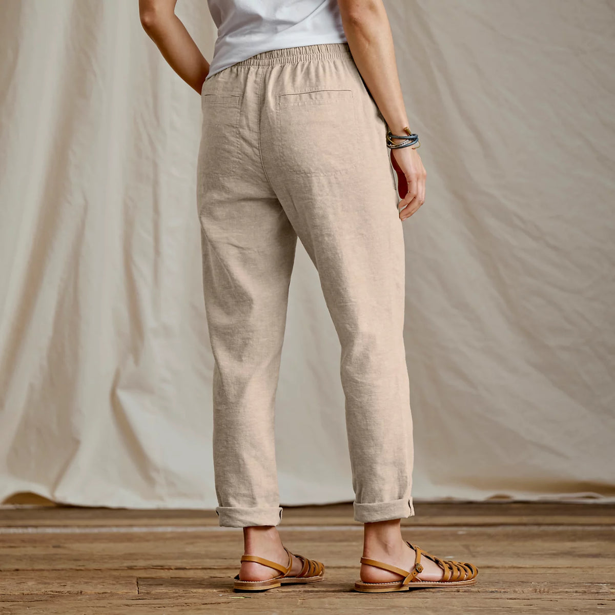 Orvis Latest | Explorer Performance Linen Ankle Pants