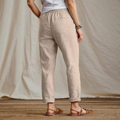 Orvis Latest | Explorer Performance Linen Ankle Pants