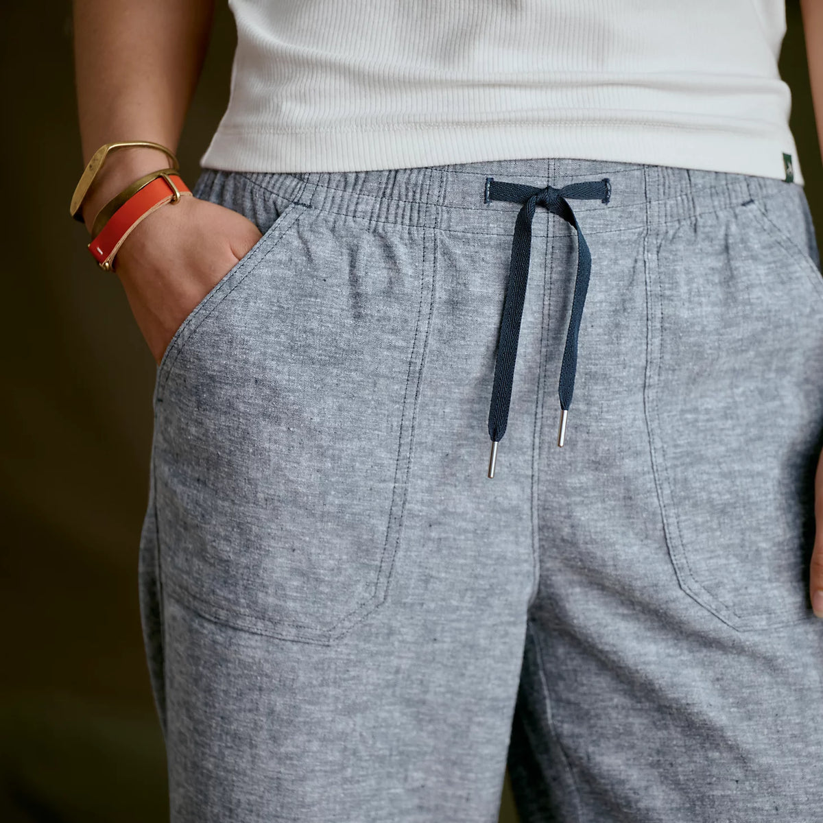 Orvis Sale | Explorer Performance Linen Wide-Leg Pants