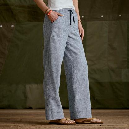 Orvis Sale | Explorer Performance Linen Wide-Leg Pants