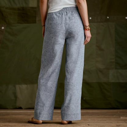 Orvis Sale | Explorer Performance Linen Wide-Leg Pants