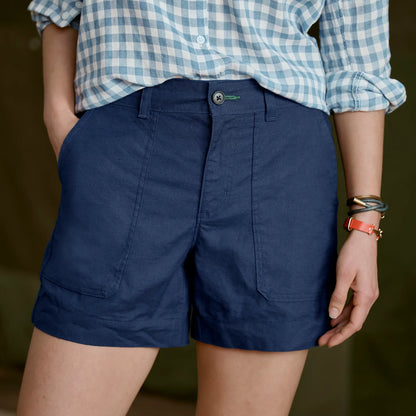 Orvis Sale | Women's 1856 Linen 5" Utility Shorts