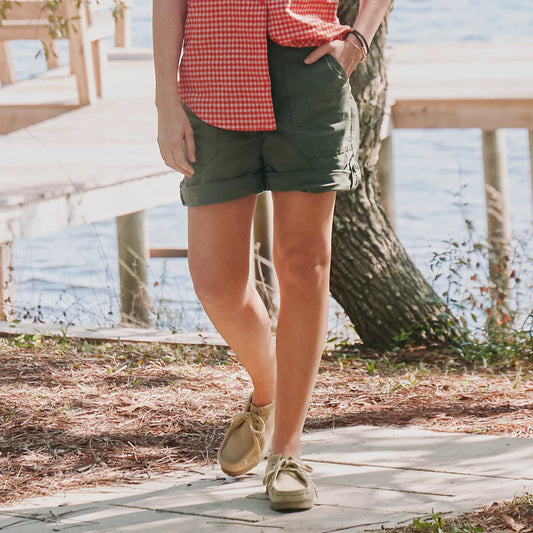 Orvis Recommended | Women's 1856 Stretch Poplin 9" Utility Shorts