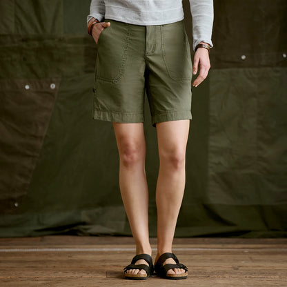 Orvis Recommended | Women's 1856 Stretch Poplin 9" Utility Shorts