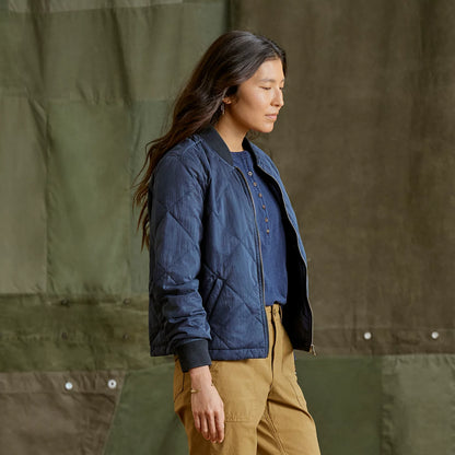 Orvis Featured | Women's 1856 Quilted Bomber Jacket