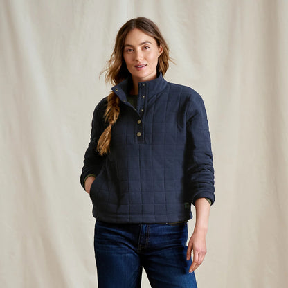 Orvis Smart Buy | Women's Battenkill Quilted 1/2-Snap Sweatshirt