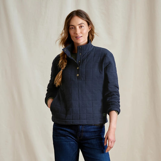 Orvis Smart Buy | Women's Battenkill Quilted 1/2-Snap Sweatshirt