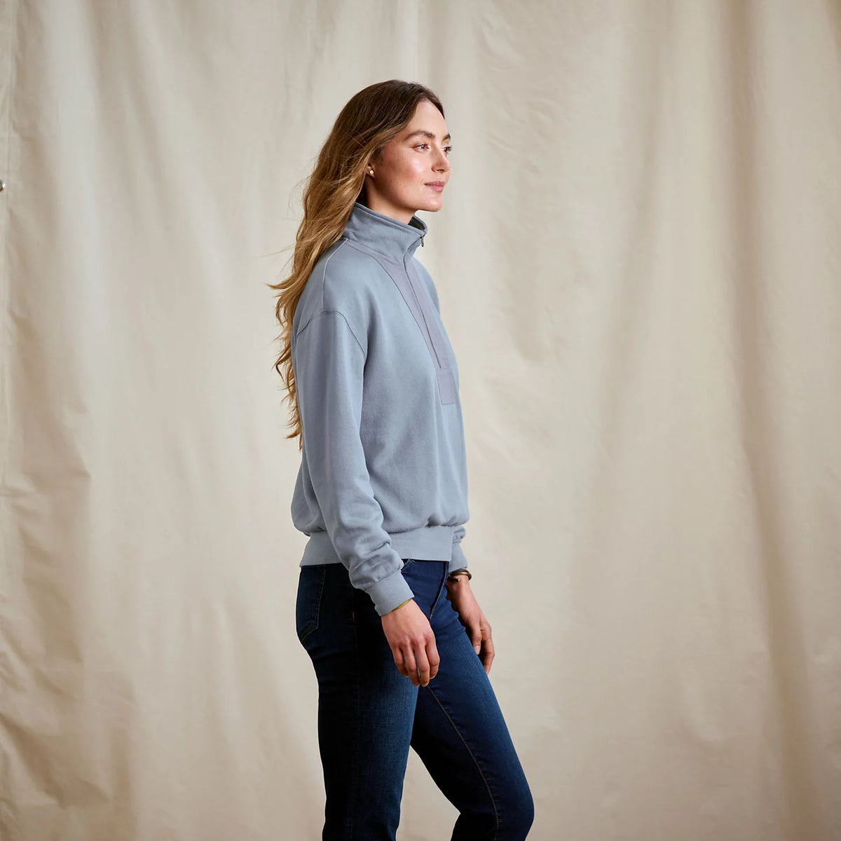 Orvis Trending | Women's Campfire 1/4-Zip Sweatshirt