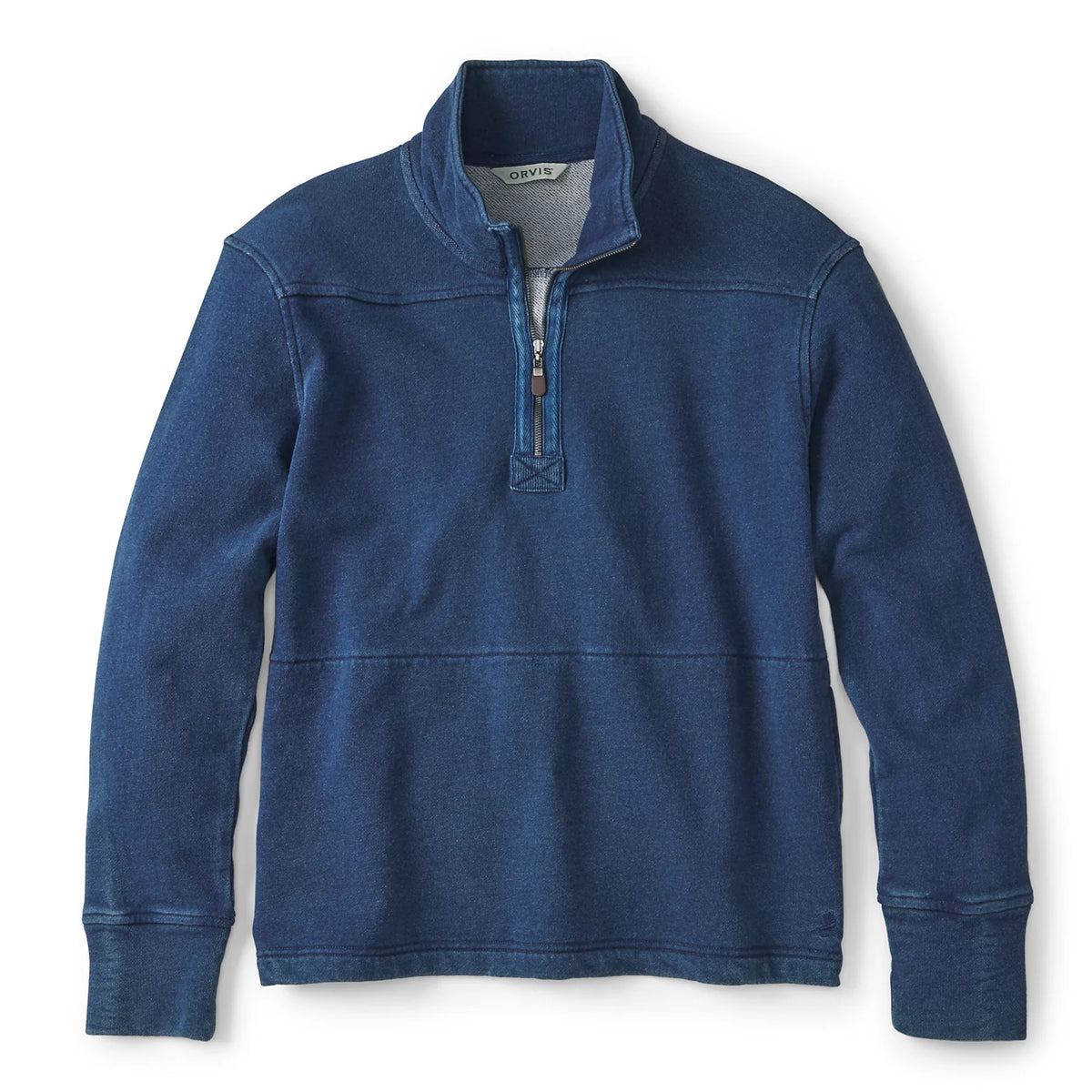 Orvis Trending | Women's Indigo 1/4-Zip Sweatshirt