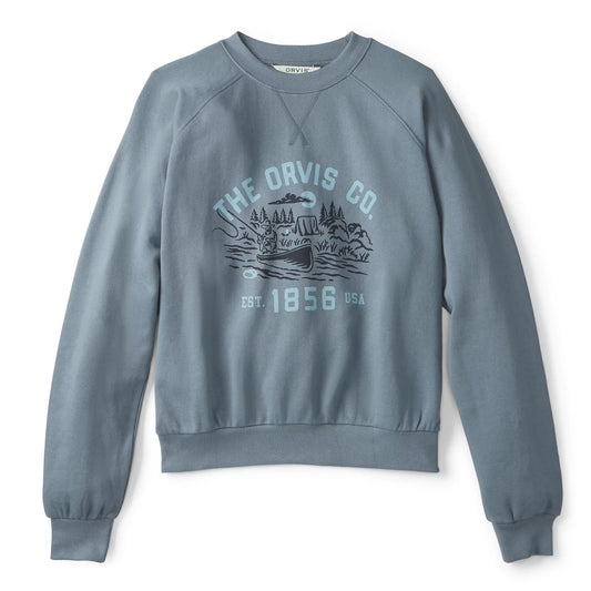 Orvis Exclusive | Women's Campfire Graphic Crewneck Sweatshirt