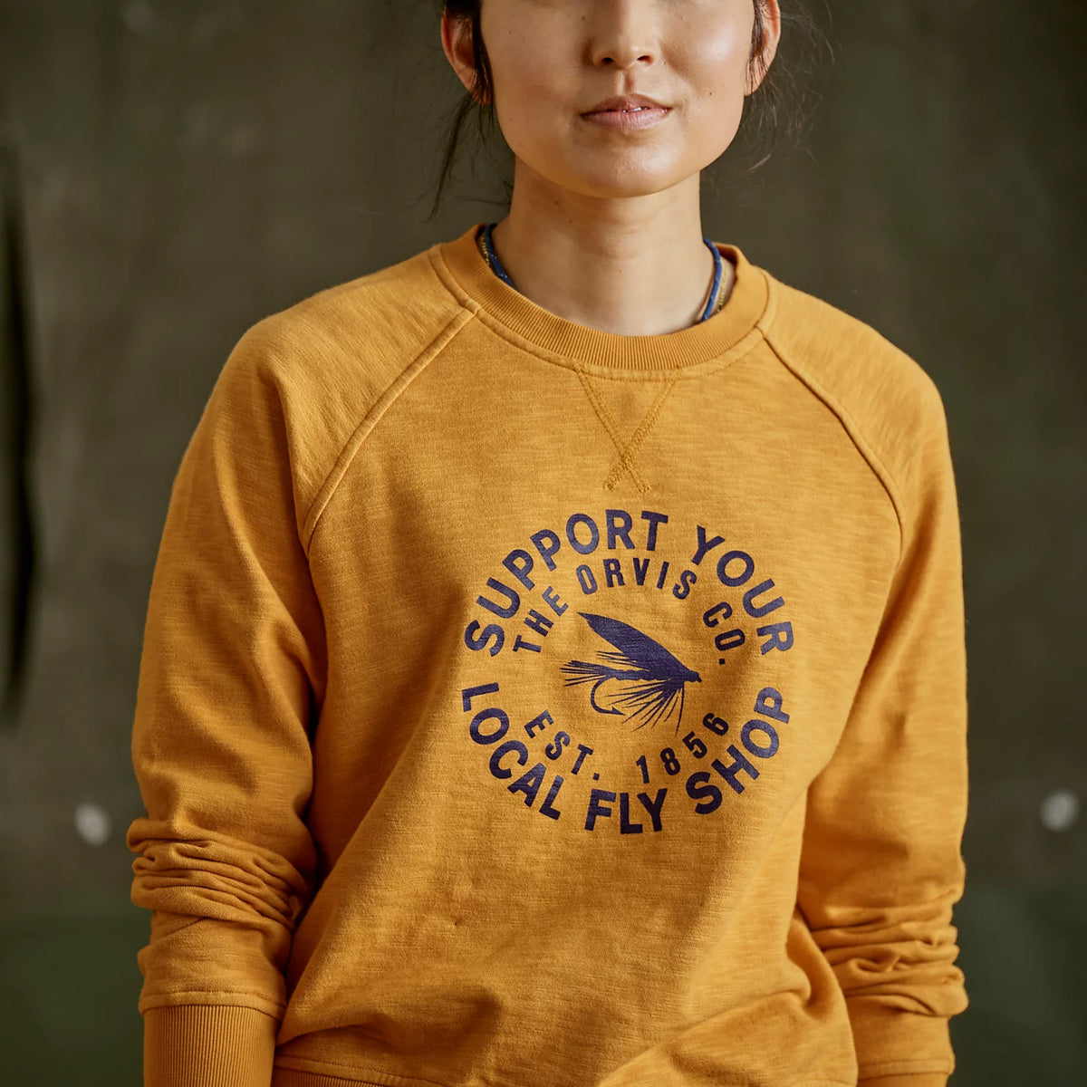 Orvis Everyday | Women's Montana Morning® Graphic Crewneck Sweatshirt