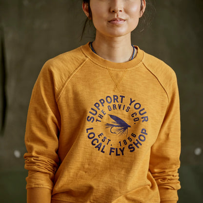 Orvis Everyday | Women's Montana Morning® Graphic Crewneck Sweatshirt