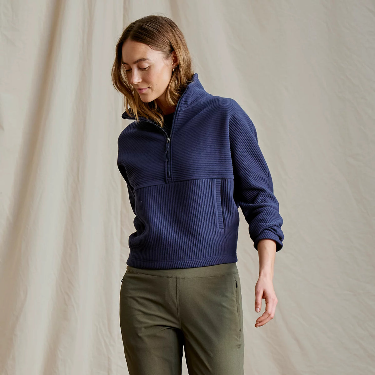 Orvis Trending | Textured Quilt 1/2-Zip Sweatshirt