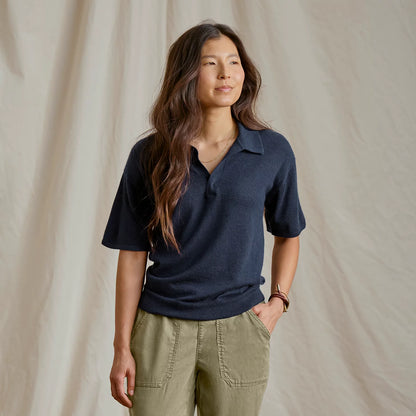 Orvis Trending | Featherweight Cashmere Polo Tee