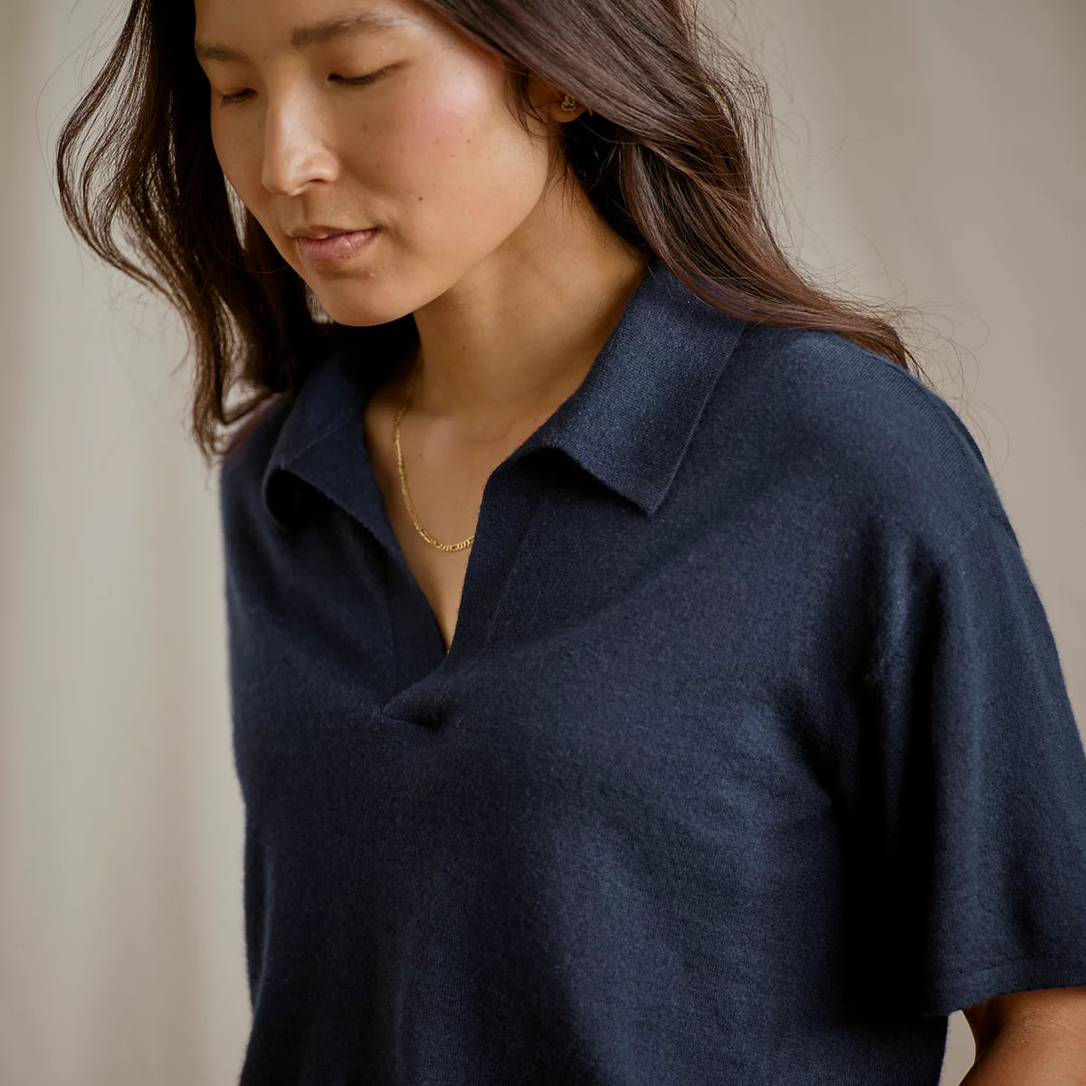 Orvis Trending | Featherweight Cashmere Polo Tee