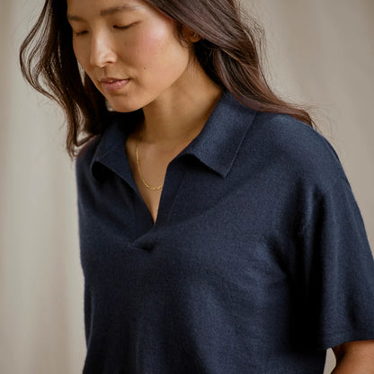 Orvis Trending | Featherweight Cashmere Polo Tee