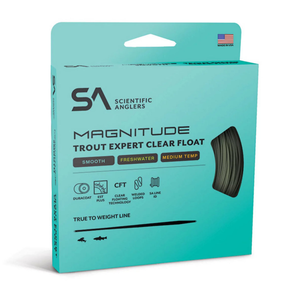 Orvis Exclusive | Scientific Anglers Magnitude Smooth Trout Expert Clear-Tip Fly Line