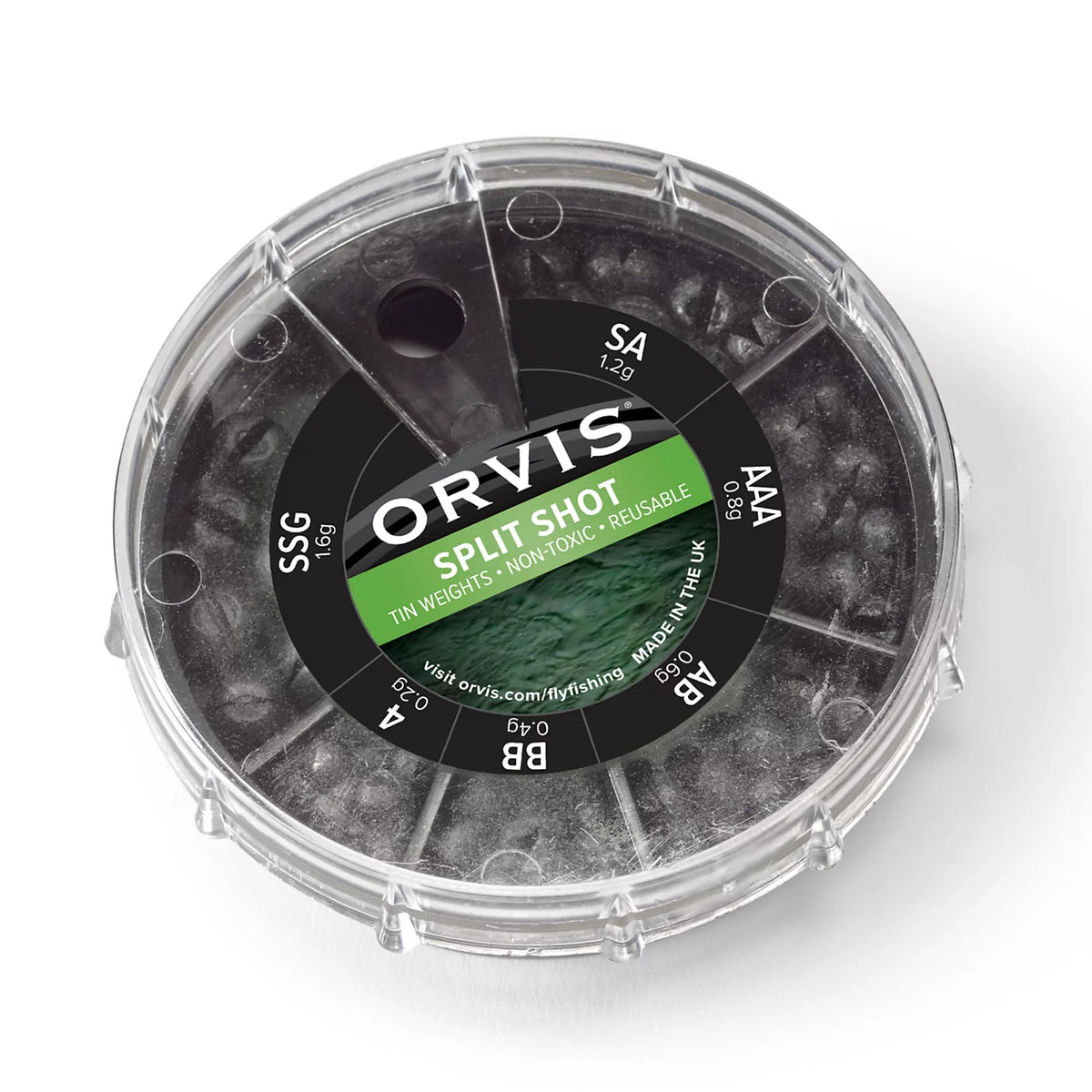 Orvis Signature | Orvis Non-Toxic Split Shot - 6 Sizes