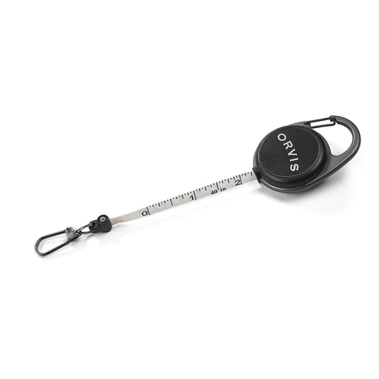 Orvis Exclusive | Black Nickel Carabiner Tape Measure Zinger Combo