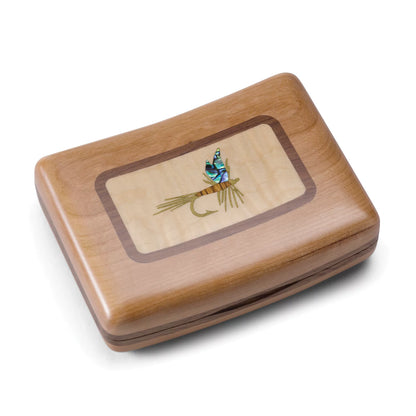 Orvis Latest | A.L. Swanson River Series Fly Boxes - Wood Inlay