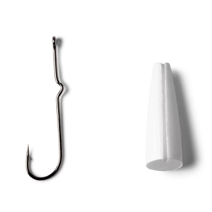 Orvis Popular | Popper Bodies with Hooks - Bass Popper Bodies with Size 4 and 8 Hooks