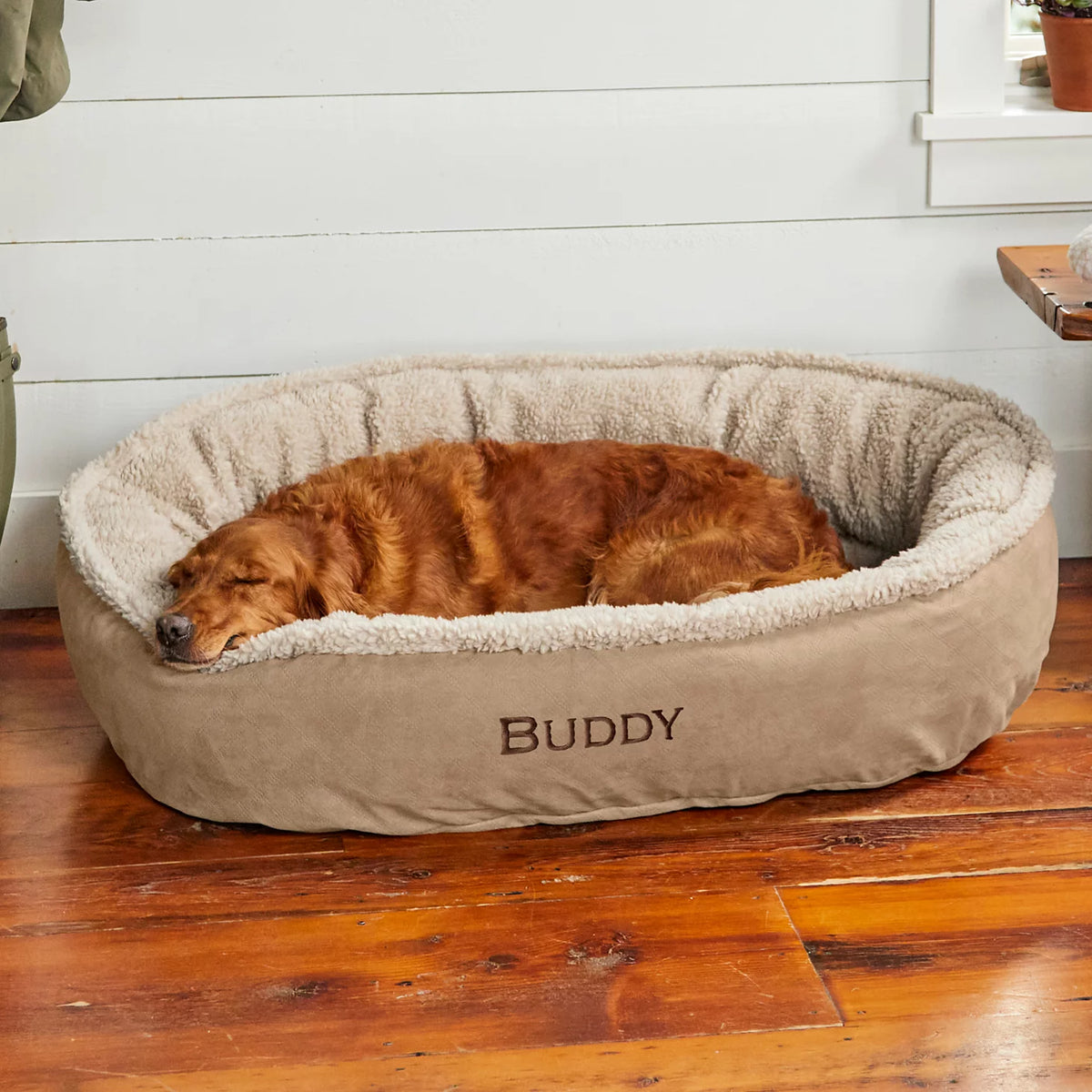 Orvis Everyday | Orvis ComfortFill-Eco™ Wraparound Dog Bed with Fleece