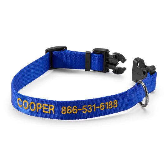 Orvis Featured | Personalized Side-Release Buckle Collar and Leash