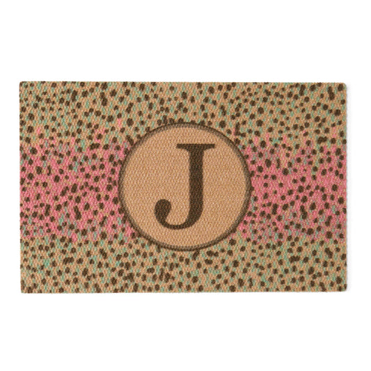 Orvis Recommended | Neighburly Trout Monogrammed Doormat 2' x 3'