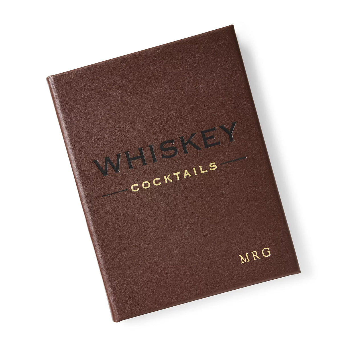 Orvis Signature | Leather-Bound Whiskey Cocktails Book