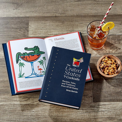 Orvis Quality | Leather-Bound United States Of Cocktails Book