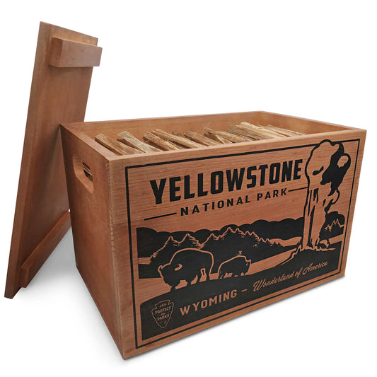 Orvis Hot Sale | National Parks Fatwood Wooden Crate
