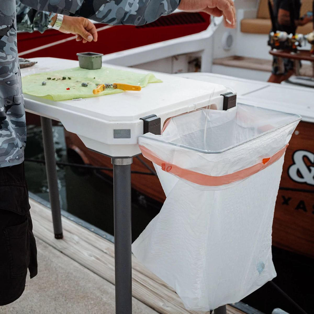 Orvis Trusted | PECOS Outdoor Table Trash Ring